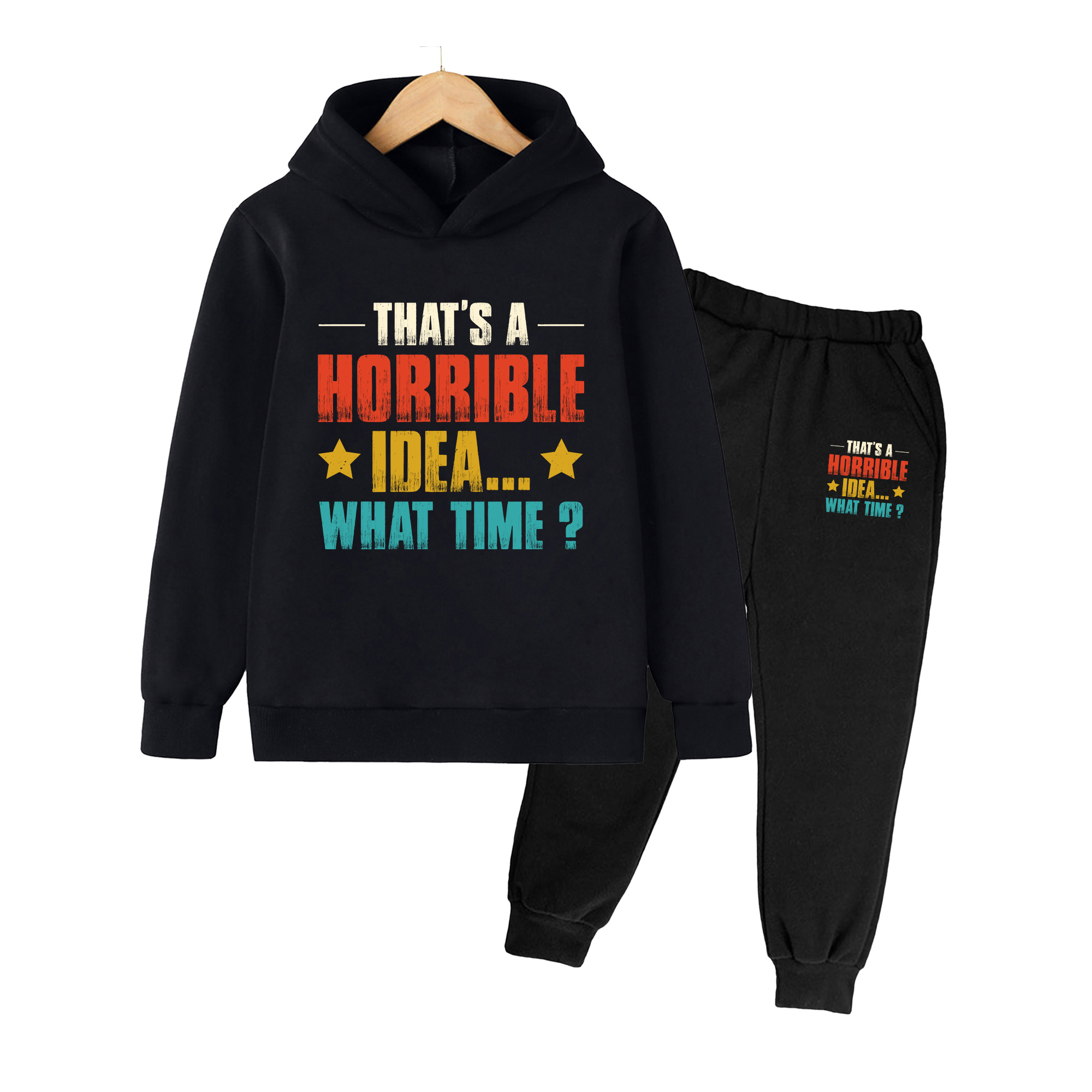 Winter Clothing Ideas - Kids Hoodie & Sweatpants Set, 