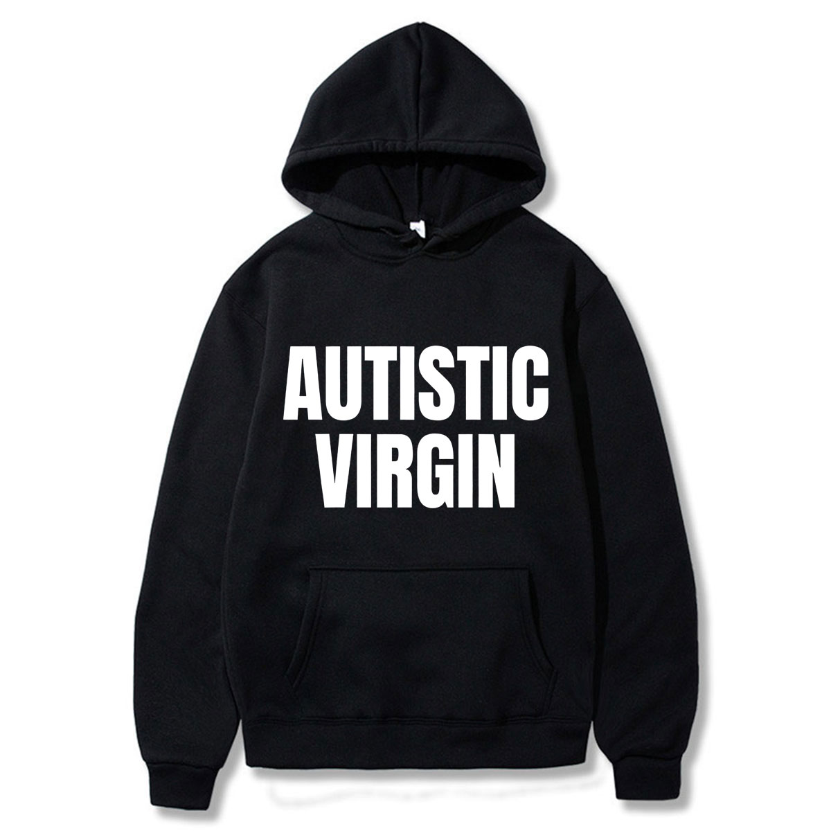 Winter Clothing Meme - Autistic Virgin Funny Meme Funny Hoodies