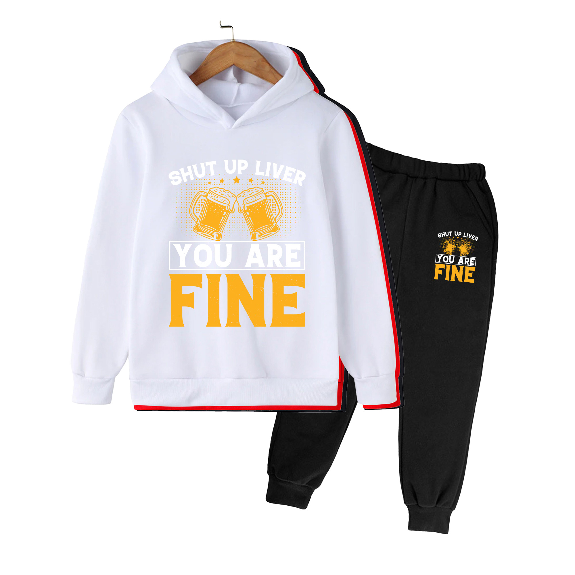 Kids Hoodie & Sweatpants Set,  - Yellow Winter Clothing review and price