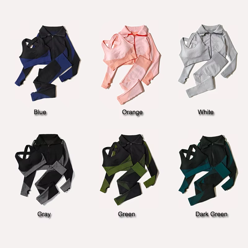 2/3Pcs Women Yoga Suit Seamles - Winter Yoga Clothing review and price