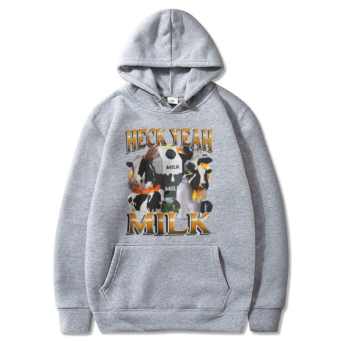 Heck Yeah Milk Lactose Toleran - Winter Clothing Meme review and price