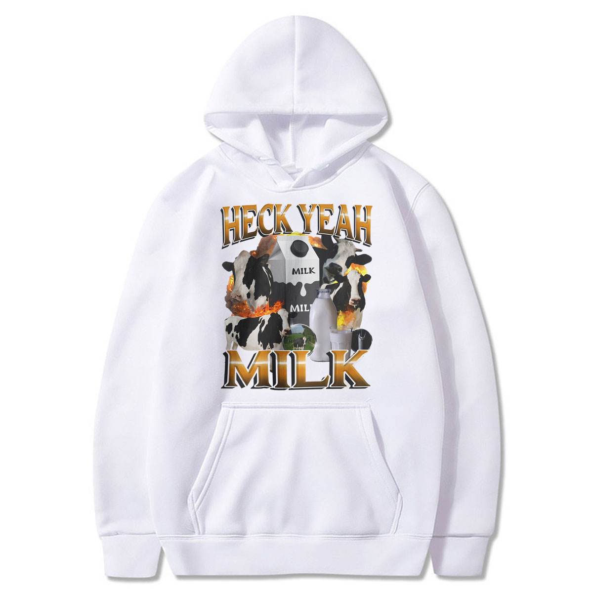 Heck Yeah Milk Lactose Toleran - Winter Clothing Meme review and price