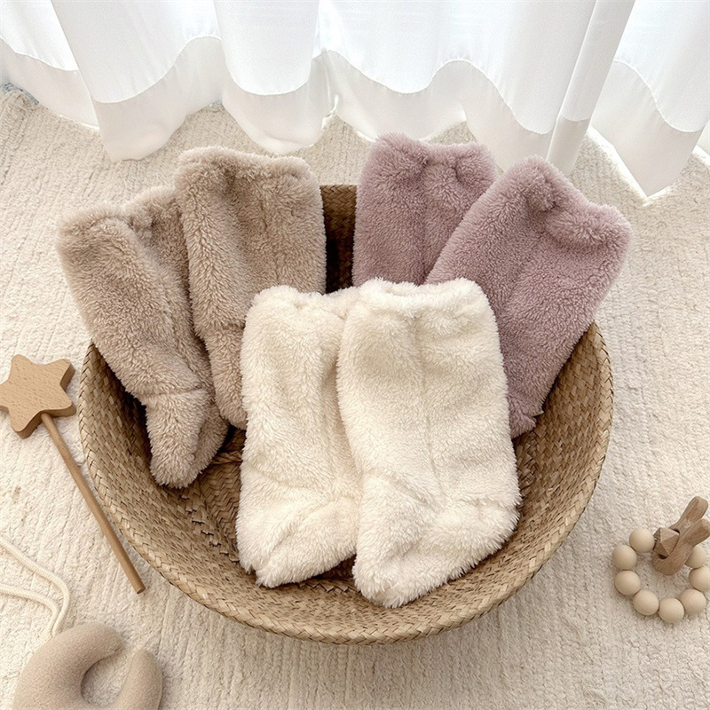 Warm Winter Baby Socks Coral F - Winter Clothing Toddler Girl review and price