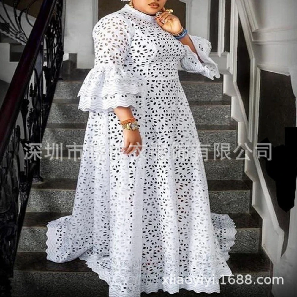 White Dress Women Flare Sleeve - Winter Clothing Trends 2025 review and price