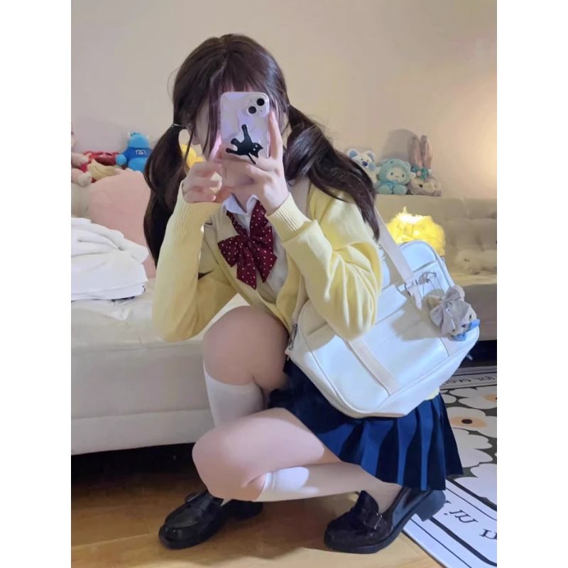 Yellow Knitted Cardigan Coat W - Yellow Winter Clothing review and price