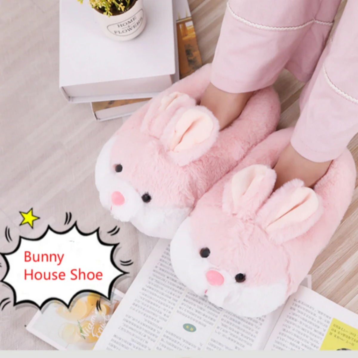 Women House Fur Slippers Casua - Winter Clothing Material review and price