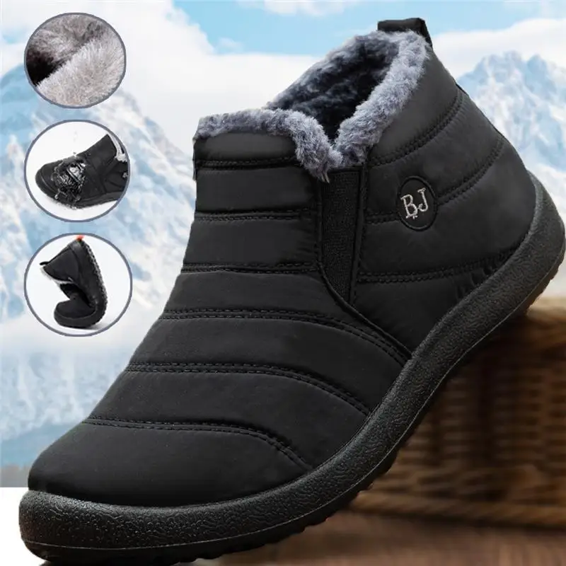 Fashion Men's Snow Boots Ankle - Winter Clothing Material review and price