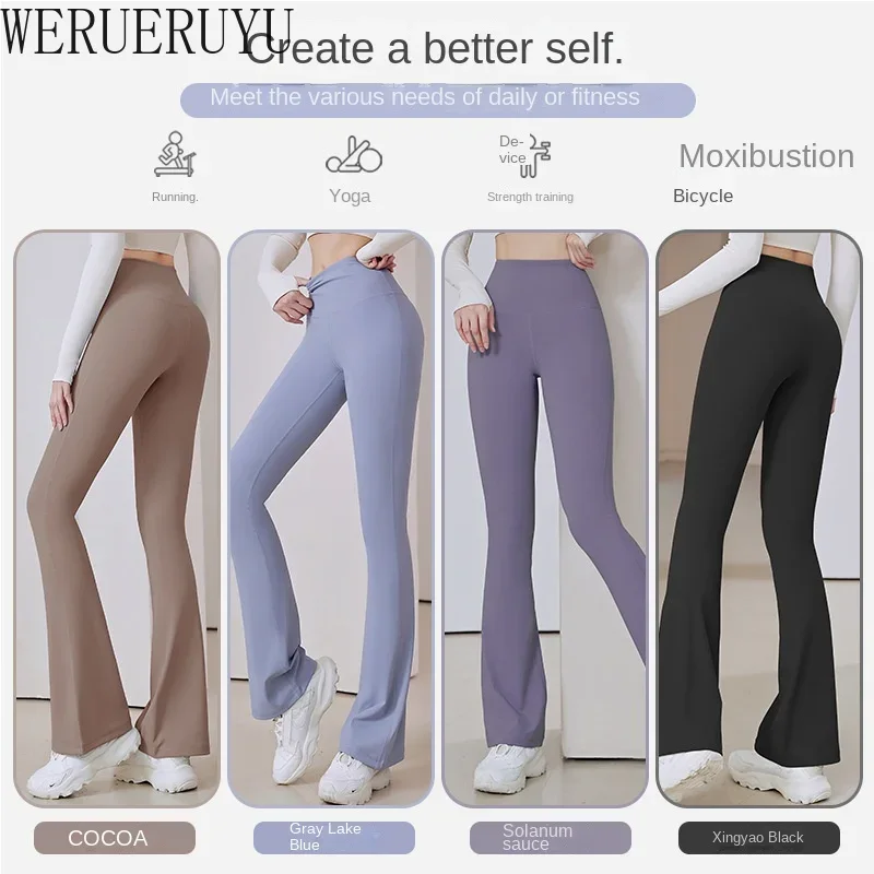 Elegant Yoga Flared Pants Wome - Winter Yoga Clothing review and price