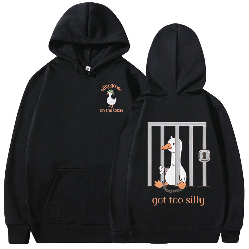 Silly Goose on The Loose Hoodi - Winter Clothing Meme review and price