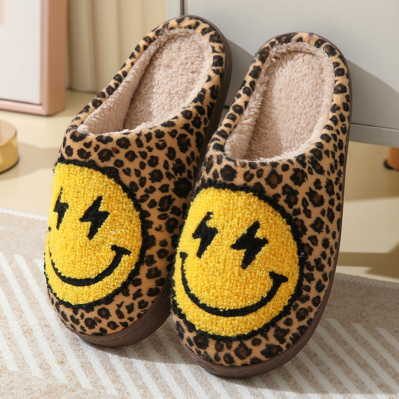 Leopard Print Home Slippers fo - Winter Clothing Material review and price