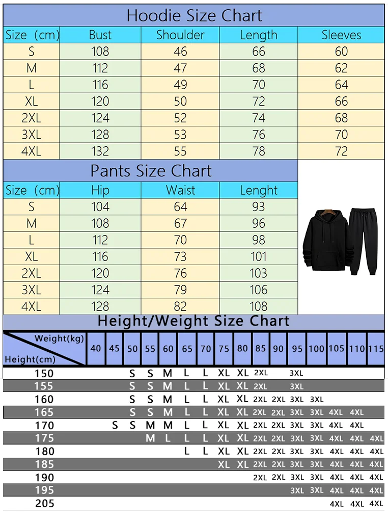 Hot Sales Men's Hoodies 2 Pcs  - Winter Clothing Men Sale review and price