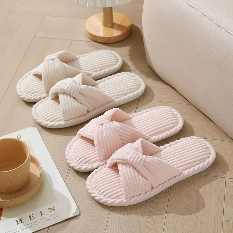 Corduroy Cross Strap Home Slip - Winter Clothing Material review and price